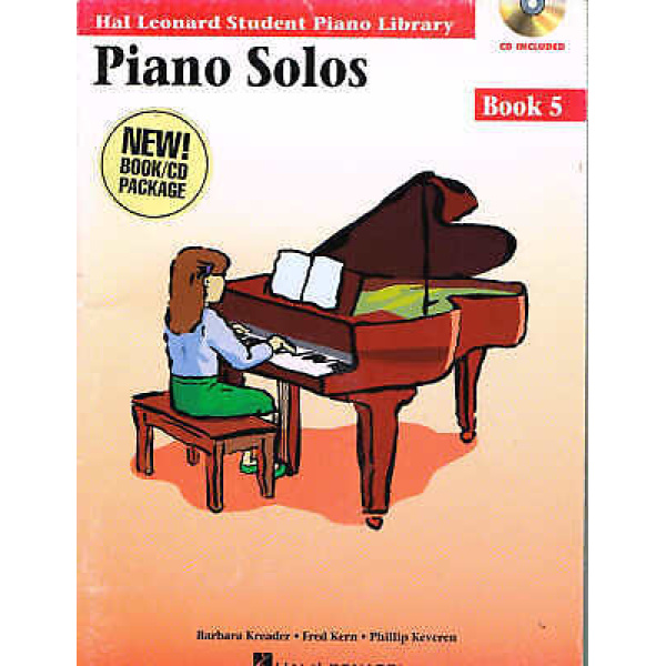 Pre-Owned Hal Leonard Student Piano Library - Piano Solos - Book 5 - CD Includ..