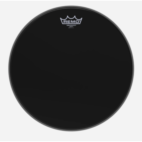 Open Box Remo Ebony Ambassador - Tom/Snare Drum Head - 12-Inch - (ES001200)
