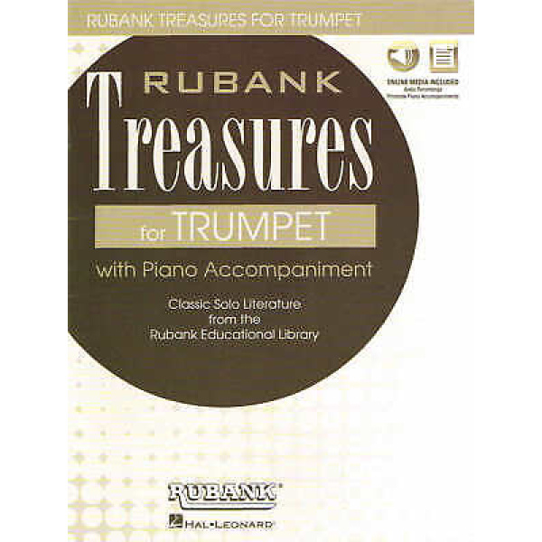 Rubank Treasures for Trumpet with Piano Accompaniment (HL00121437)