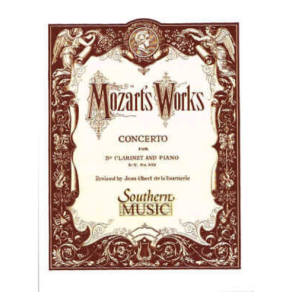 Mozarts Works Concerto for Bb Clarinet & Piano K.-V. No. 622 (HL03773901)