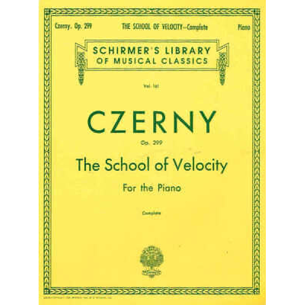 Pre-Owned Czerny Op. 299 The School of Velocity for the Piano - Vol. 161 (HL50..