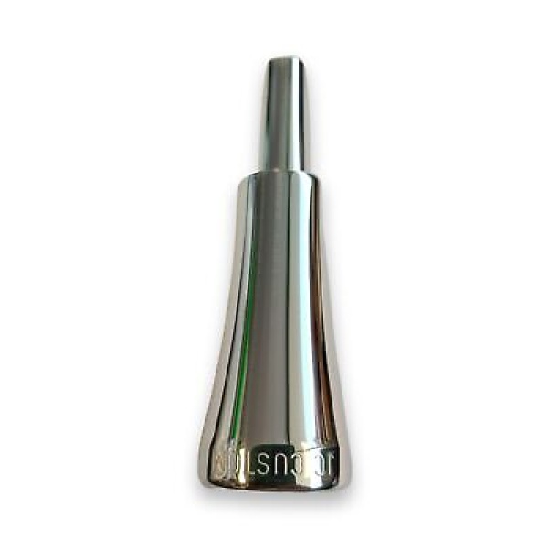 JC Custom Trumpet Mouthpiece - King - B7F (7C) - Silver Finish - Image 2