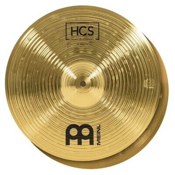 Meinl Cymbals HCS Hi Hat Pair - 14 Inch (HCS14H)
