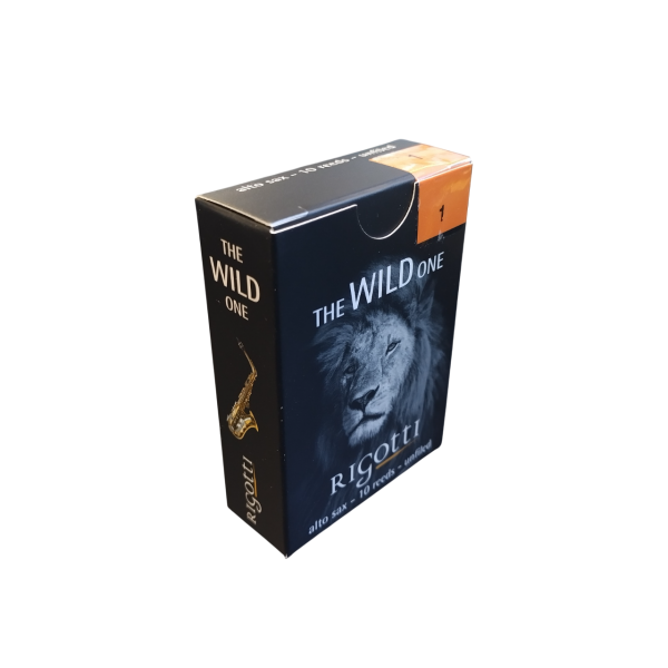 Rigotti The Wild One Eb Alto Saxophone Reeds - Unfiled - Strength 1 - Box of 10