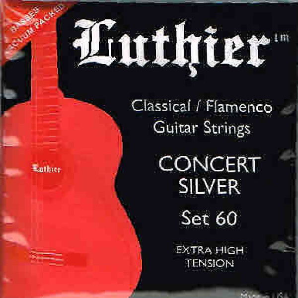 Luthier Classical Flamenco Guitar String Concert - Set 60 - Extra High Tension