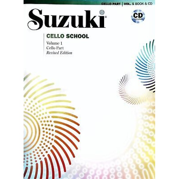 Suzuki Cello School - Volume 1 - Cello Part revised Edition w/ CD (4069)
