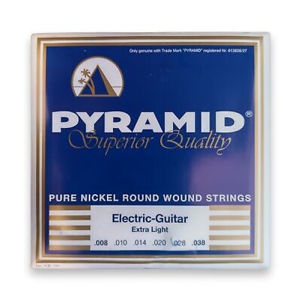 Pyramid Superior Quality Strings - Electric Guitar - Extra Light (.008 - .038)