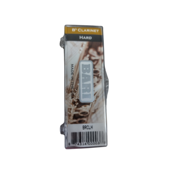 Bari Woodwind Original Bb Clarinet Synthetic Reed Hard (BRCLH)