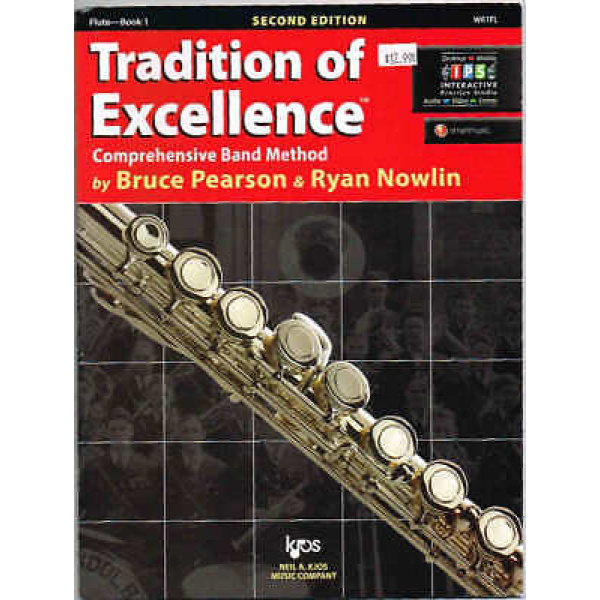 Pre-Owned Tradition of Excellence Comprehensive Band Method Book 1 - Flute (W6..