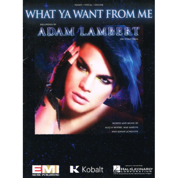 Pre-Owned What Ya Want From Me by A. Lambert - Piano/Vocal/Guitar (HL00354054)