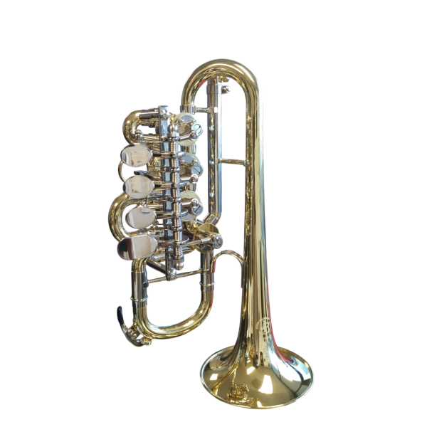 John Packer Piccolo Trumpet in Bb/A in Lacquer (JP154) - Image 4