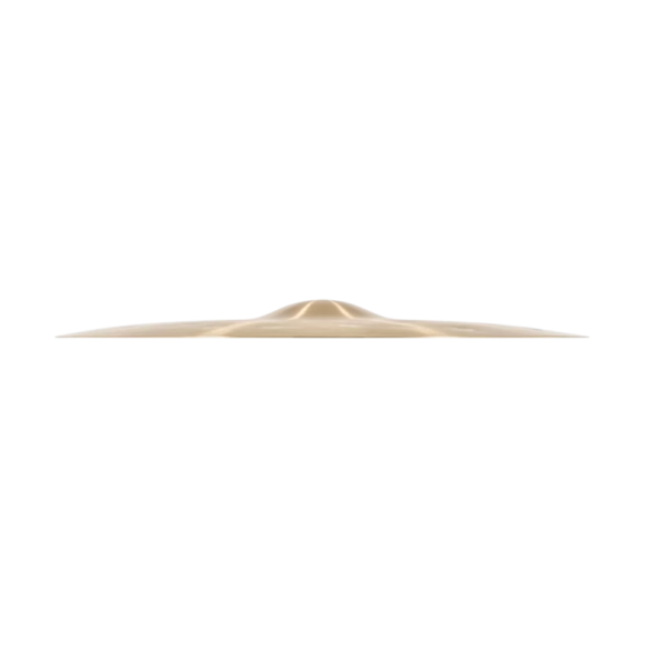 Meinl Cymbals Byzance 16-Inch Crash Cymbal - Extra Thin Hammered (B16ETHC) - Image 6