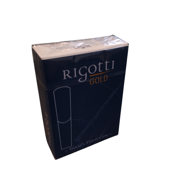 Rigotti Gold Bb Clarinet Reeds - Strength 3 Light - Box of 10