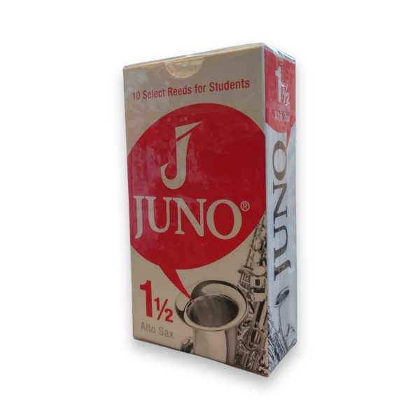 Juno by Vandoren - Eb Alto Sax Reeds - Strength 1 1/2 - 10 Pack (JSR6115)