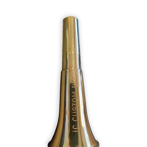 Pre Owned JC Custom Trumpet Mouthpiece - Resonance - B4LS (18C) - Gold Finish - Image 2