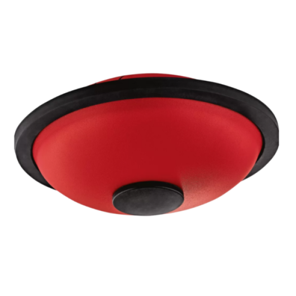 Nino Percussion Mini Melody Steel Tongue Drum - Red - w/Mallet Pair (NINO980R) - Image 2