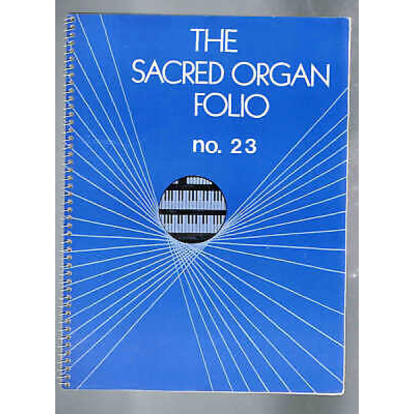 Pre-Owned The Sacred Organ Folio No. 23