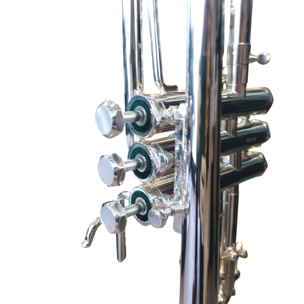 Schilke E3L Eb/D Trumpet in Silver Plate - Image 6