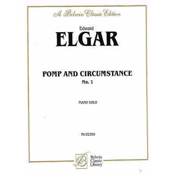Pre-Owned Edward Elgar Pomp and Circumstance No. 1 Piano Solo (PA02305)