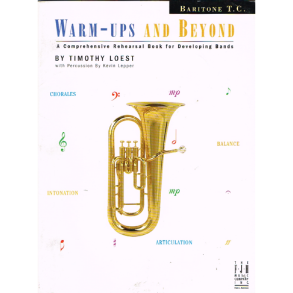 Pre-Owned Warm-Ups and Beyond for Baritone Treble Clef - A Comprehensive Rehea..