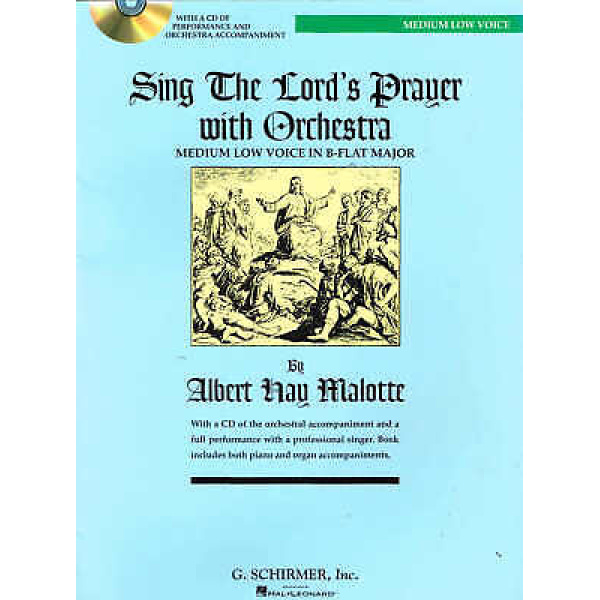 Pre-Owned Sing The Lord's Prayer with Orchestra - Medium Low Voice in B-Flat M..