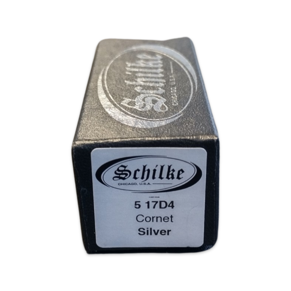 Schilke Standard Series Cornet Mouthpiece 17D4 Finished in Silver Plate - Image 2
