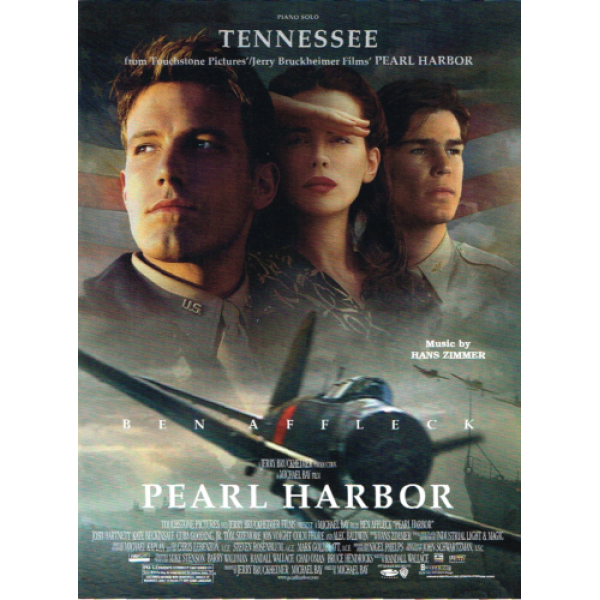 Pre-Owned Tennessee by Hanz Zimmer from Pearl Harbor Piano Solo (HL00352354)