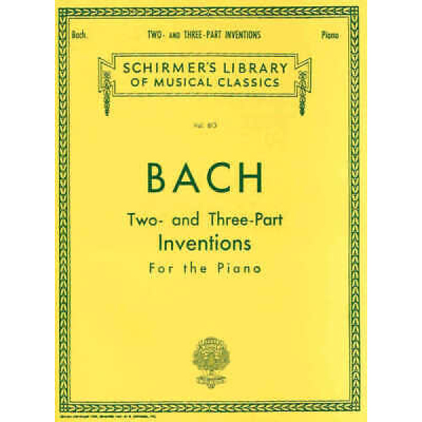 Bach Two- and Three-Part Inventions for the Piano Vol. 813 (HL50256470)