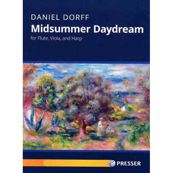 Midsummer Daydream for Flute, Viola & Harp by Daniel Dorff (114-42303)