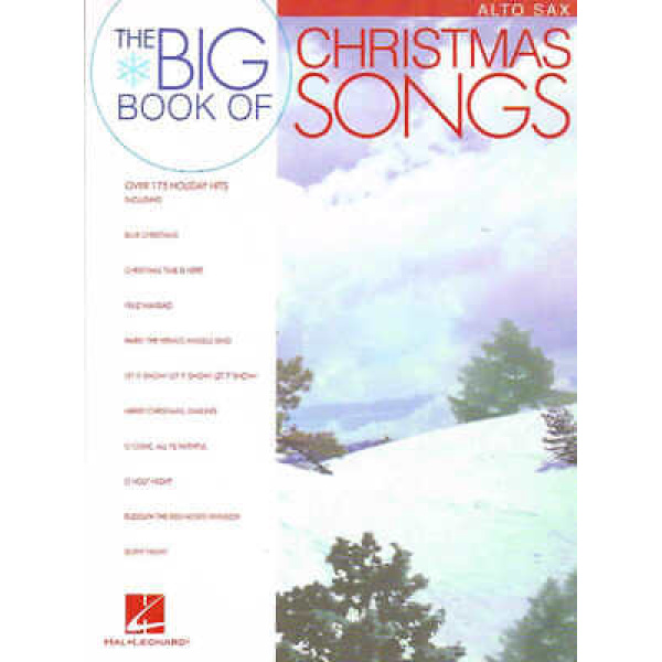 Pre-Owned The Big Book of Christmas Songs - Alto Sax (HL00842144)