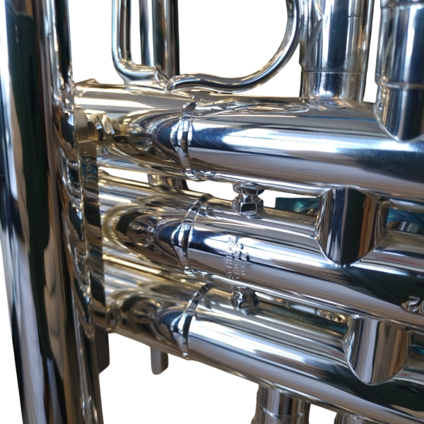 Schilke E3L Eb/D Trumpet in Silver Plate - Image 7
