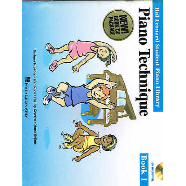 Pre-Owned Hal Leonard Student Piano Library - Piano Technique - Book 1 - CD In..