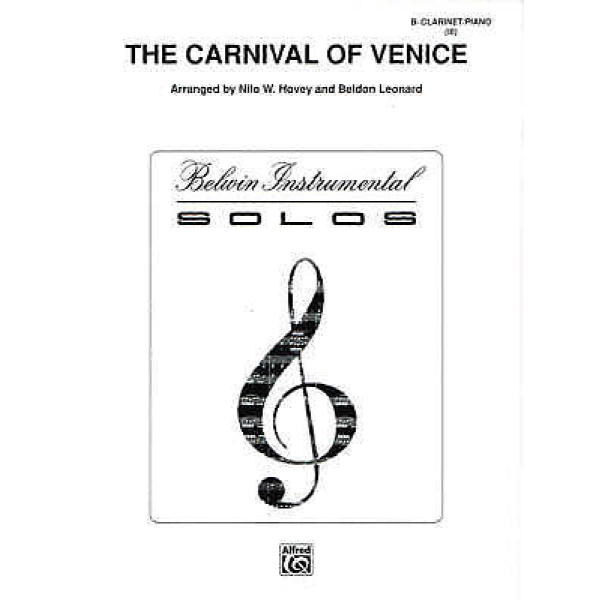 The Carnival of Venice for Bb Clarinet and Piano (FDS00102)