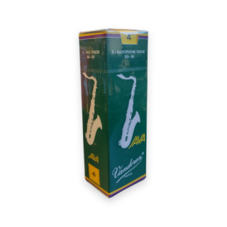Vandoren Java (Green Box) Bb Tenor Saxophone Reeds - Strength 4 - Box of 5 (SR274)