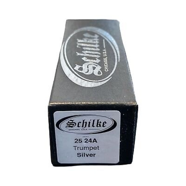 Schilke Custom Trumpet Mouthpiece Model 24A Finished in Silver Plate - Image 2