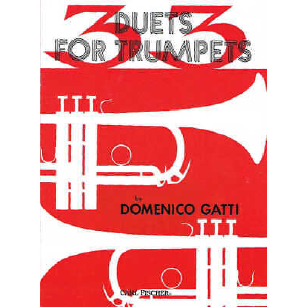 33 Duets for Trumpet by Domenica Gatti - Carl Fischer (O3088)
