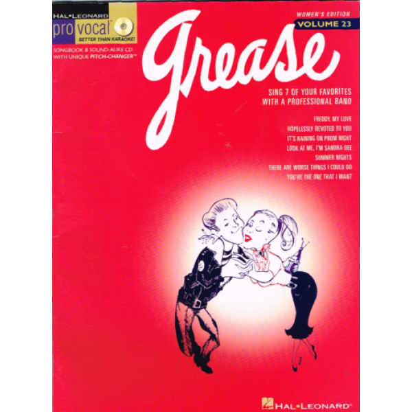 Pre-Owned Grease Women's Edition - Pro Vocal - Volume 23 (HL00740369)