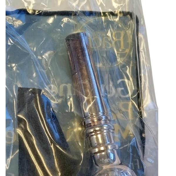 Vincent Bach Genuine Bb Cornet Mouthpiece 5c in Silver Plate - Old Stock (No.3.. - Image 4