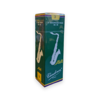 Vandoren Java (Green Box) Bb Tenor Saxophone Reeds - Strength 3 - Box of 5 (SR273)