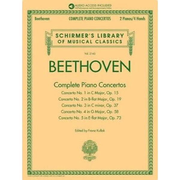 Beethoven Complete Piano Concertos (HL50603273)