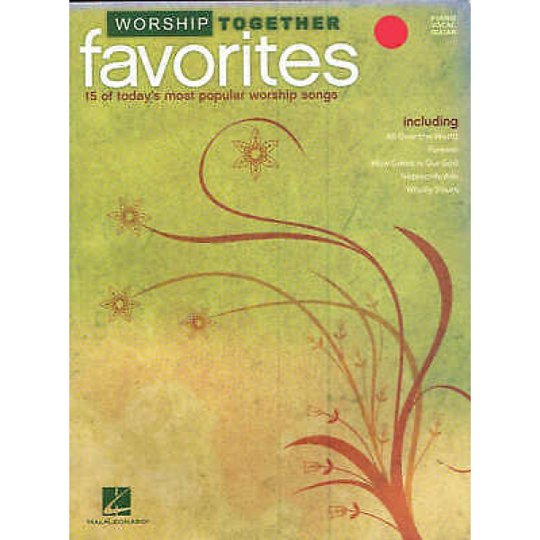 Pre-Owned Worship Together Favorites - Piano/Vocal/Guitar (HL00313360)