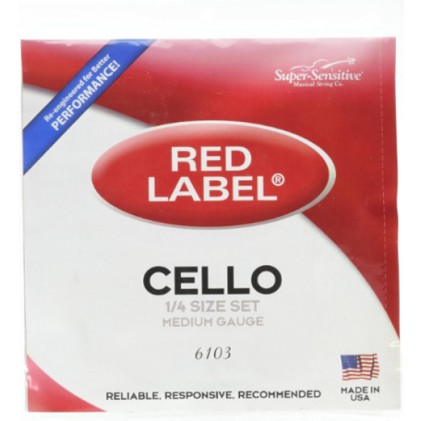 Red Label - Cello Set - 1/4 Size (SS6103)