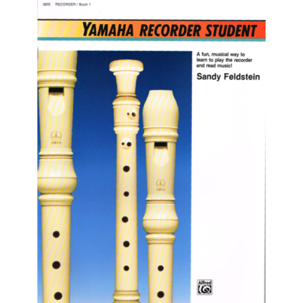 Yamaha Recorder Student Book 1 By Sandy Feldstein (3900)