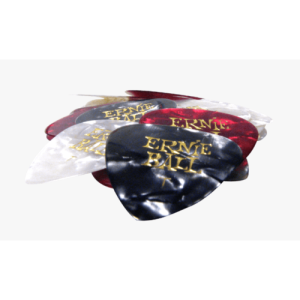Ernie Ball Thin Assorted Pearl Guitar Picks - 24 Pack (9164)