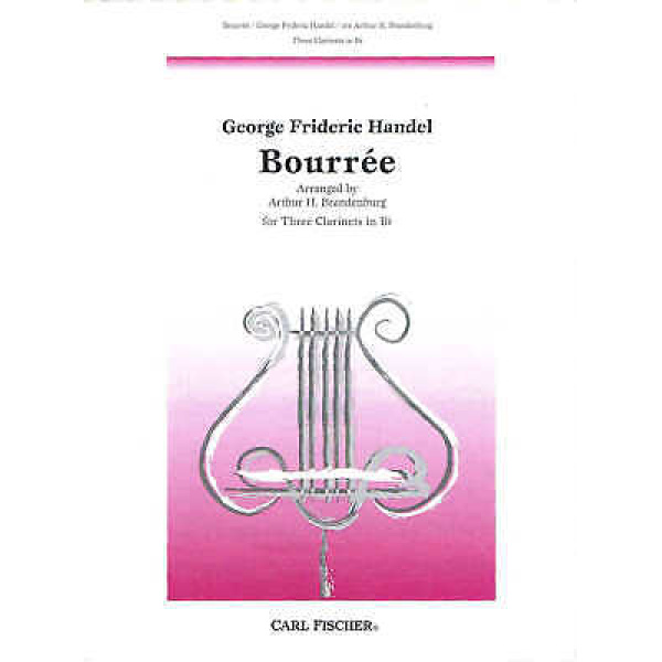 George Frideric Handel Bourree by Arthur H. Brandenburg (W1469)