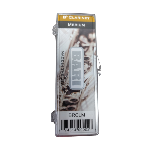 Bari Woodwind Original Bb Clarinet Synthetic Reed Strength Medium 2.5-3.0 – (BRCLM)