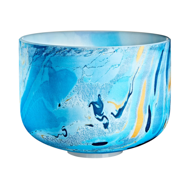 Meinl Sonic Energy Marble Crystal Singing Bowl in Dark Blue (MCSB10A)