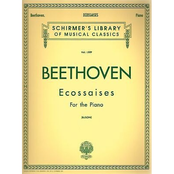 Pre-Owned Beethoven Ecossaises for the Piano Schirmer's Library Vol. 1509 (HL5..