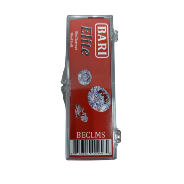 Bari Woodwind Elite Bb Clarinet Synthetic Reed - Medium Soft (2.0-2.5) - (BECL.. - Image 2