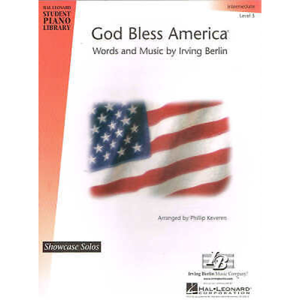 God Bless America - Intermediate Level 5 - Piano (HL00296242)